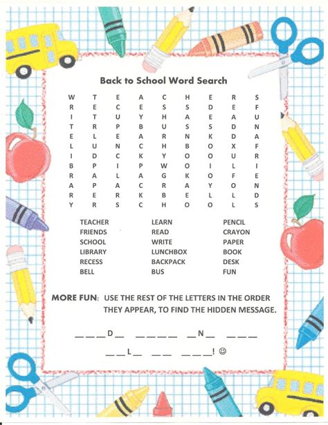 Printable Word Searches For Kids Activity Shelter Free Children Word