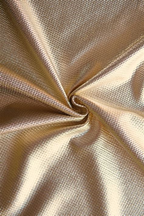 Stretch Fabric Gold Villisilkki Fabrics Online