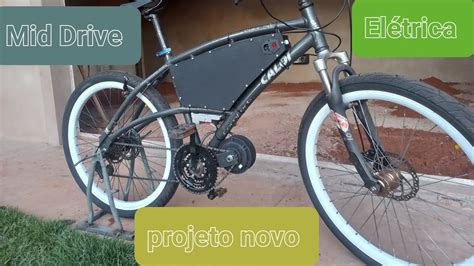 Novo Projeto Míd Drive Bicicleta Elétrica Caseira Youtube