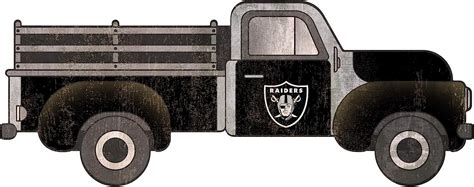 Fan Creations Nfl Las Vegas Raiders Unisex Oakland Raiders 15in Truck Cutout Team