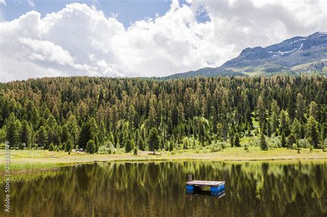 St Moritz Stazersee Stazerwald Bergsee Lej Da Staz Oberengadin