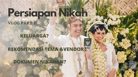 Vlog Tobewithmi Tips Mempersiapkan Nikah Ala New Normal Namira