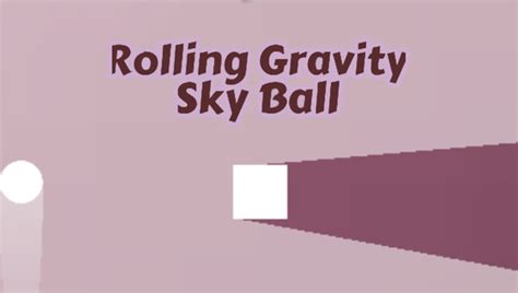 Rolling Gravity Sky Ball 🕹️ Play Now on GamePix
