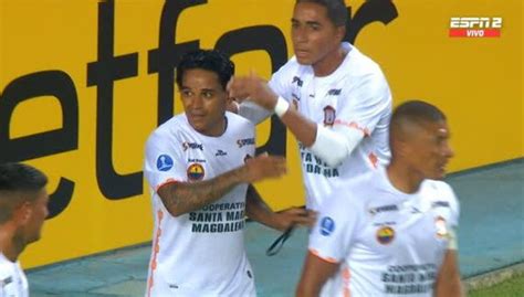 Gol De Ayacucho Fc Cristian Techera Puso El 2 1 Parcial Sobre Sao