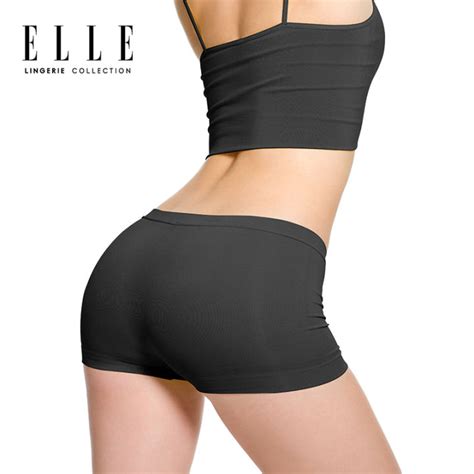 ELLE Lingerie Panty กางเกงขาสนกนโปผา Spendex รน LP Lazada