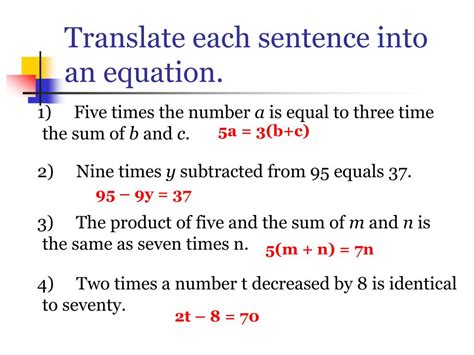 Sentence To Equation Converter