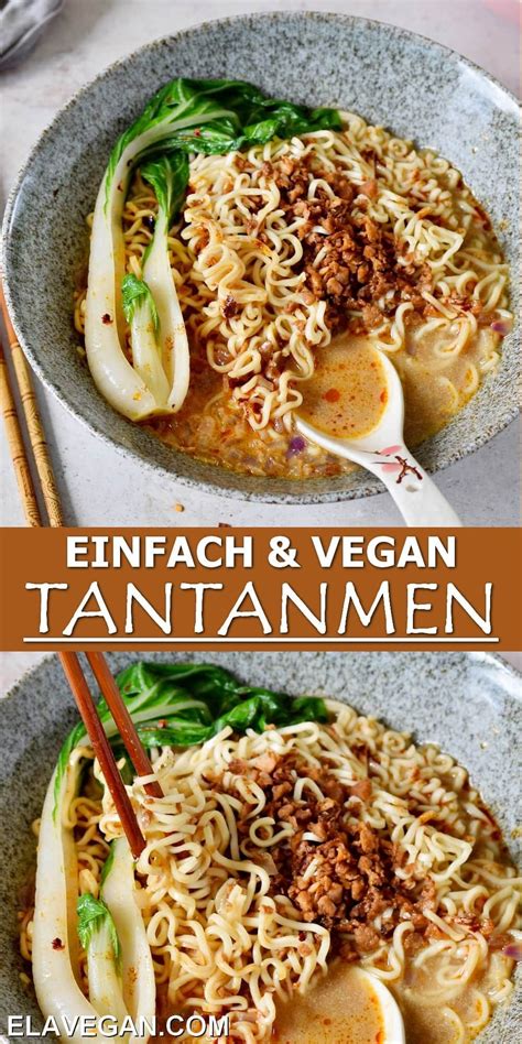 Tantanmen Ramen Suppe Mit Pak Choi Gesund Kochen Rezepte Suppe