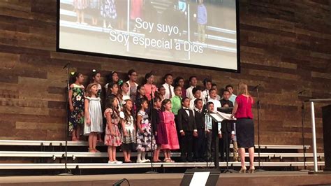 Soy Especial A Dios Iglesia Bautista De Lancaster Coro De Ninos Youtube