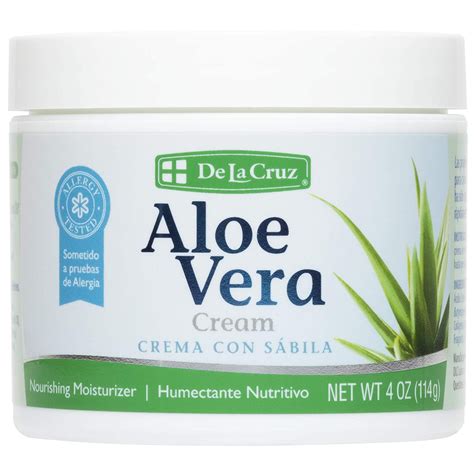 De La Cruz Natural Moisturizer For Skin Aloe Vera Face Body Cream