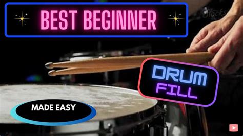 Step By Step Beginner Drum Fill Youtube