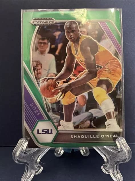 SHAQUILLE O NEAL 2021 22 Panini Prizm Draft Picks Vert Prizm SP 84 EUR