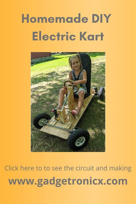 Homemade electric go kart an electronics project – Artofit