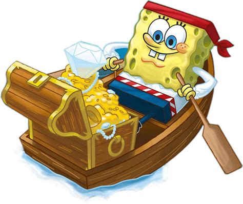 Spongebob Pirate Painting Png | Home Decor Ideas