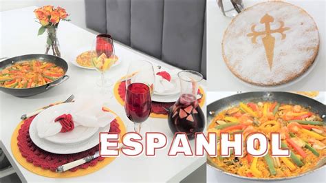 JANTAR COMPLETO ESPANHOL RECEITAS TÍPICAS E MESA POSTA Natália