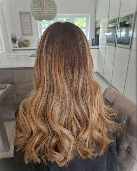 Sweetest Honey Blonde Balayage Hair Color Ideas