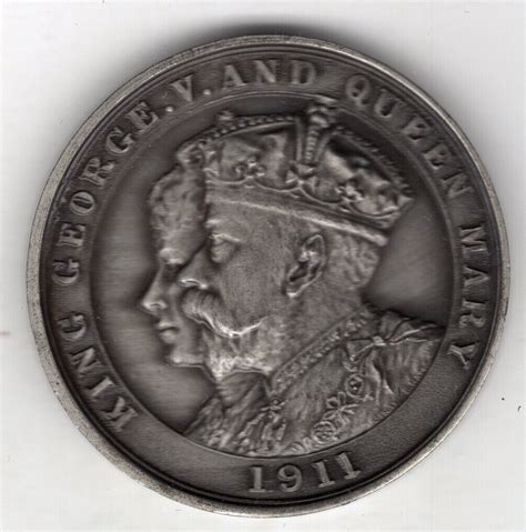 British Coronation Of King George V Medal