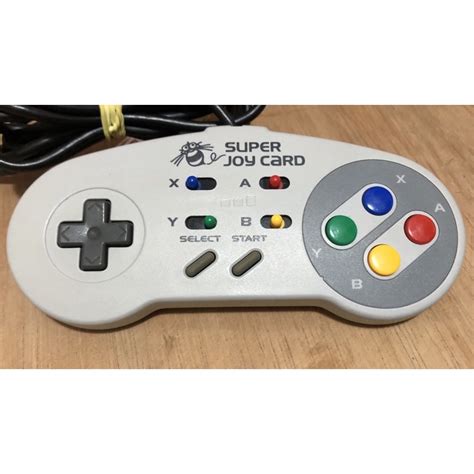 Controle Super Famicom Super Joy Card Super Nintendo Original