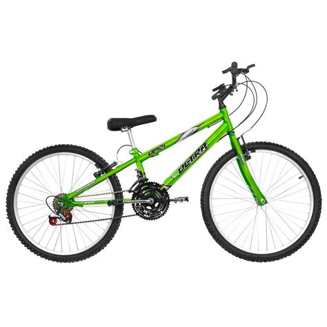 Bicicleta Rebaixada Aro 24 Ultra Bikes Chrome Line Freios V Brake 18