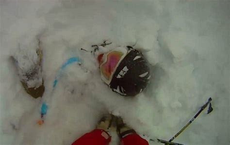 The Moment Colorado Skier Who Was Buried Alive In Avalanche Is Rescued