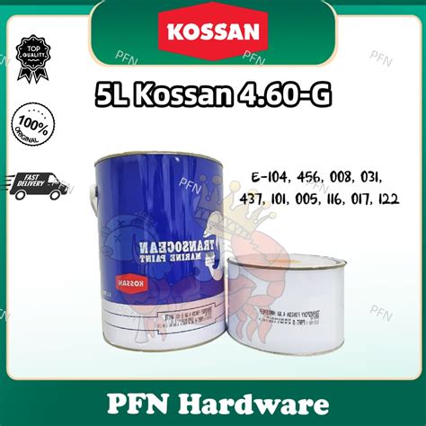 Ready Stock G L Kossan Cat Fiber E Series Kossan Paint