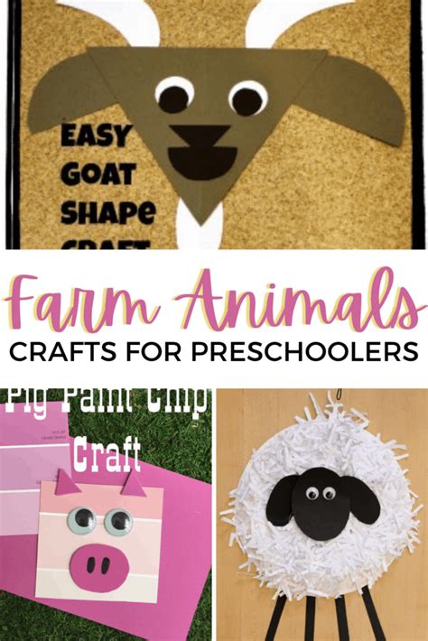 25 Fantastic Farm Animal Crafts For Preschool