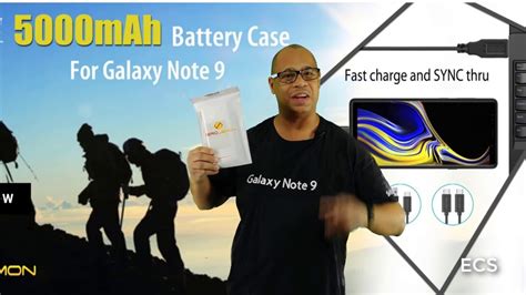 Galaxy Note 9 Battery Case 5000mah Upgraded By Zerolemon Extend 90