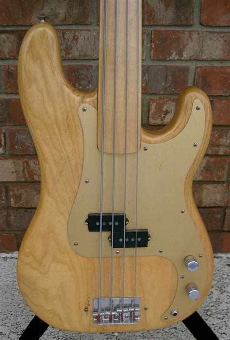 Fender P Fless Maple Board Lowend Bass Shop Vault