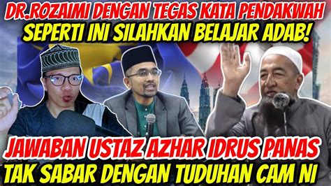 PENDAKWAH NI BUKAN ULAMA DR ROZAIMI BERANI CAKAP ULAMA INI CAM NI