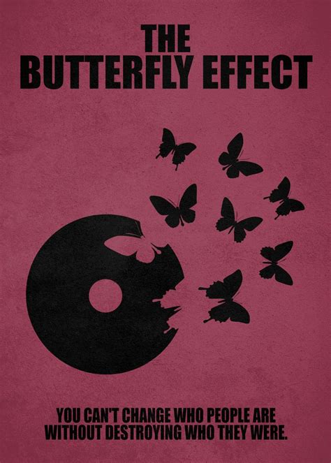 The Butterfly Effect Poster By Graphix Displate