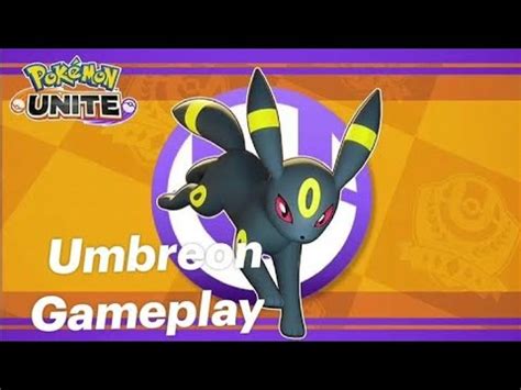 Umbreon Gameplay pokémon Unite YouTube