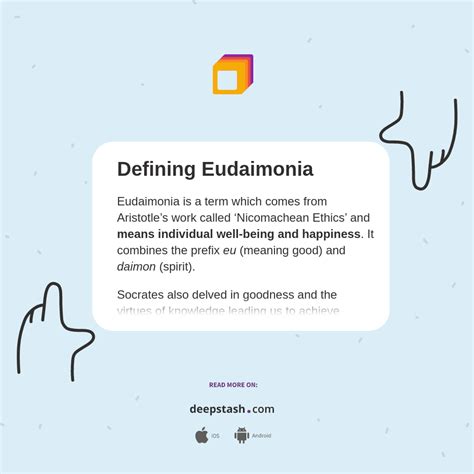 Defining Eudaimonia - Deepstash