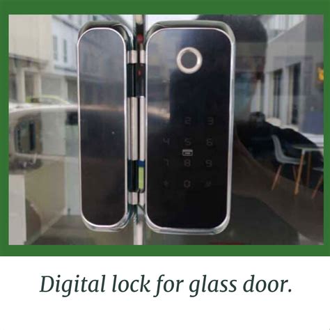 Digital Lock On Glass Door Fine Lock Shop Smart Door Lock And Locksmithing