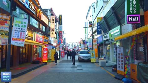 【4k】 Walk Seoul Korea 서울 중랑 동부시장 먹자골목 걷기 Dongbu Market Food Alleys