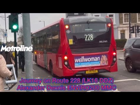 Journey On Route Lk Ddz Alexander Dennis Enviro Mmc