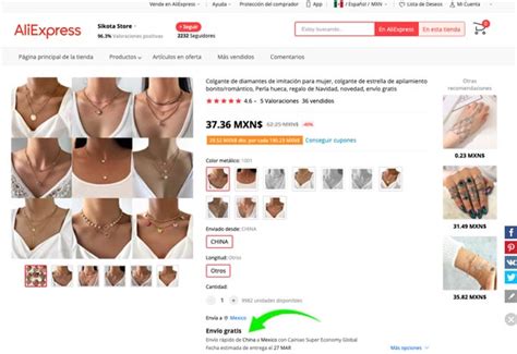 Como comprar en Aliexpress desde México