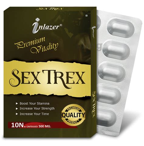 Inlazer Sex Trex Capsule Buy Strip Of 100 Capsules At Best Price In