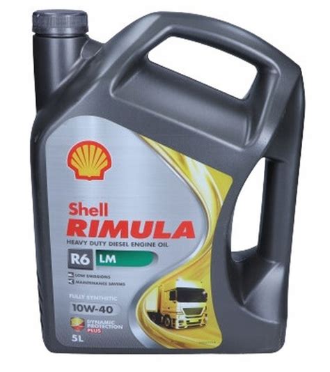 Olej SHELL 10W40 5l RIMULA R6 LM samochody 550054436 za 162 10 zł z