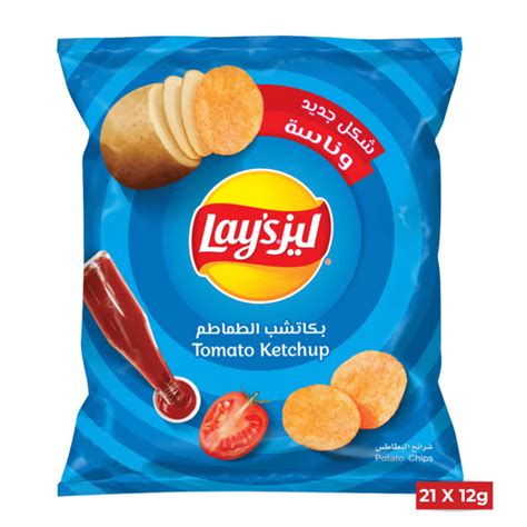 Lay S Tomato Ketchup Chips X G Al Hudaydah