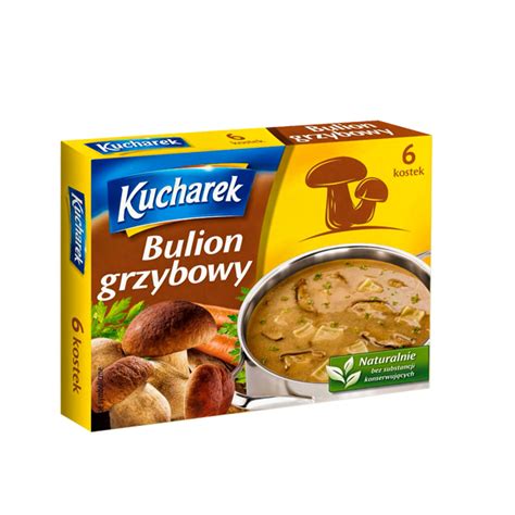 Bulion Grzybowy Kucharek 60g Polski Sklep W Norwegii PolMarket No