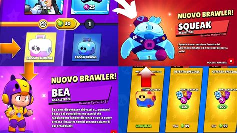 Apro Mega Casse Gratis E Trovo Brawler Epici E Brawler Mitico