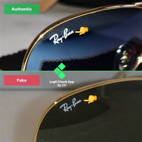 How To Spot Fake Rayban Sunglasses General Guideline Legit Check By Ch