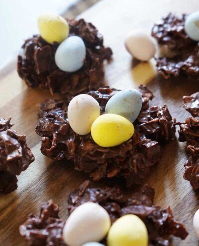 Chocolate Coconut Birds Nest Cookies Weekend Craft