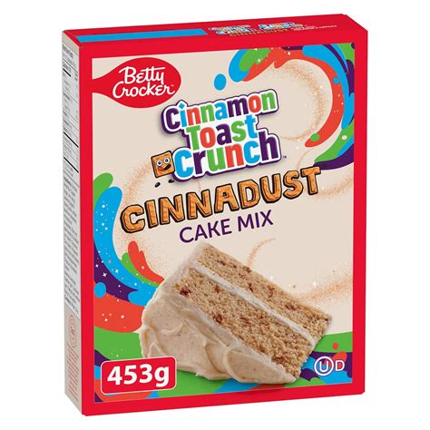 Betty Crocker Cinnamon Toast Crunch Cake Mix 453g1 Lb