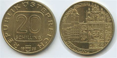 Österreich 2 Republik 1945 2001 20 Schilling 1998 G12236 Michael