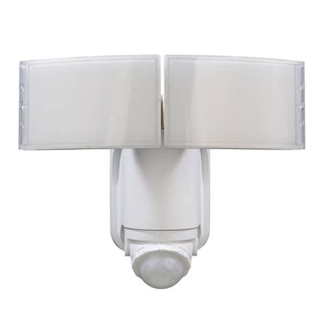 Acclaim Battery Operated Motion Activated Led Single Spotlight In Grey And Weather Proof The