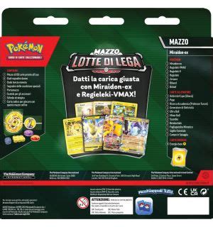 Mazzo Pokemon Lotte Di Lega Miraidon Ex Gamelife