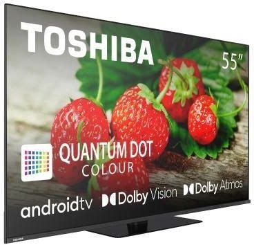 Telewizor QLED Toshiba 55QA7D63DG 55 Cali 4K UHD 55 Cali Opinie I