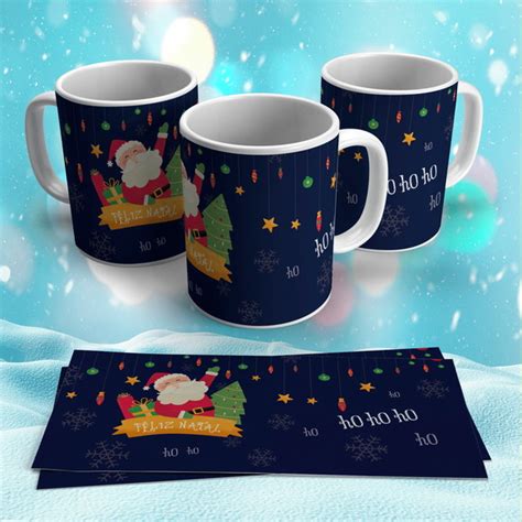 Caneca Natal Hohoho Loja Sublima Elo7 Produtos Especiais