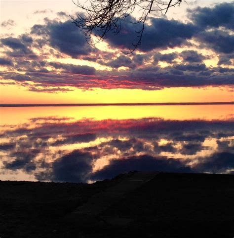 Sunset On Lake Mille Lacs Sunset Lake Celestial