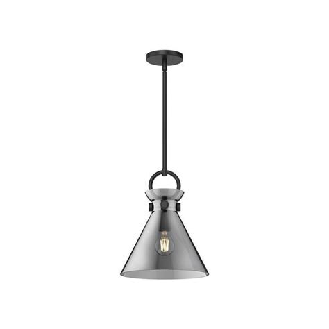 Alora Mood Emerson 11 In 1 Light 60 Watt Matte Black Smoked Pendant